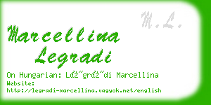 marcellina legradi business card